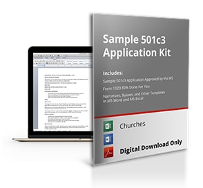 Sample 501c3 application kit